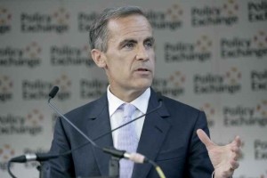 Mark Carney, governor of the Bank of England (BOE)