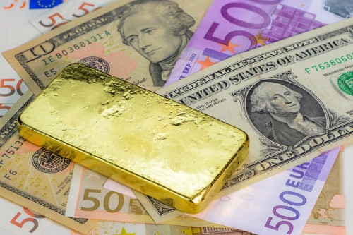 Dollar Returns on Rising U.S Yields, Gold Falls As German Zew Boosts Euro