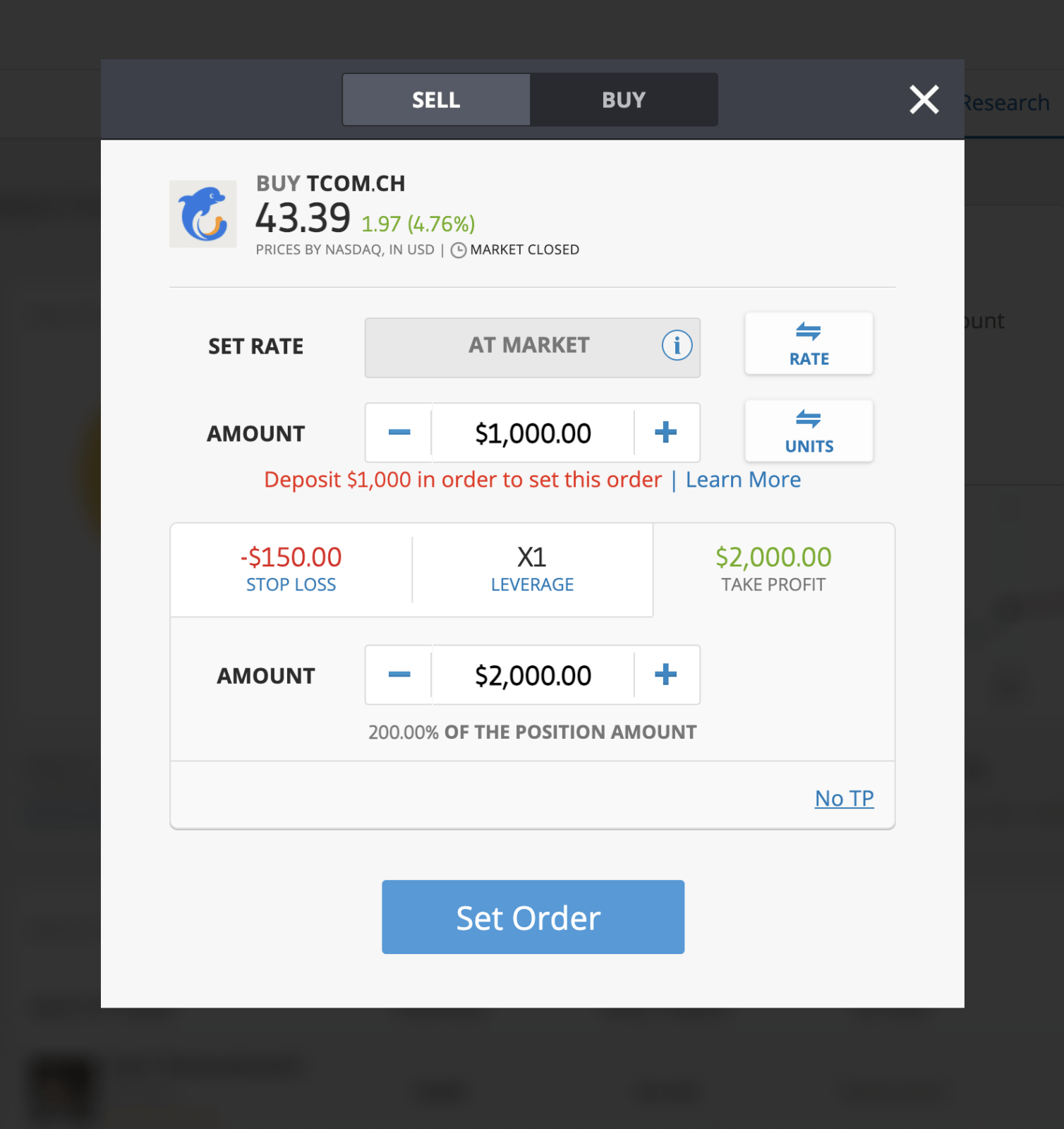 buy trip.com on etoro