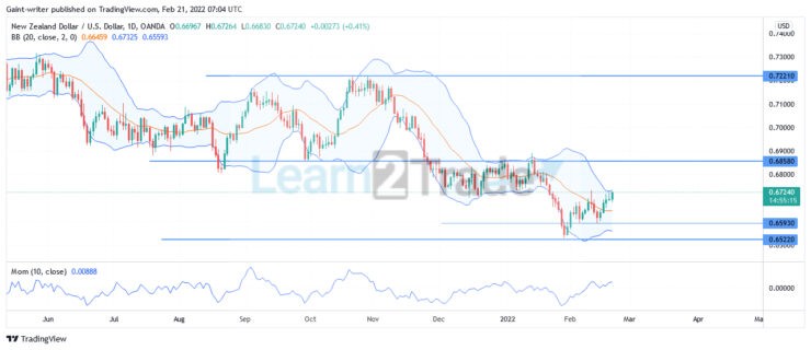 Kiwi Is Expected to Continue in a Bullish Posture Following a Retest
