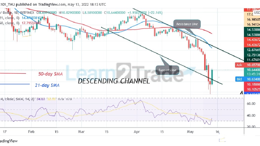 Polkadot Hovers Above the $11 as It Targets the $14 High