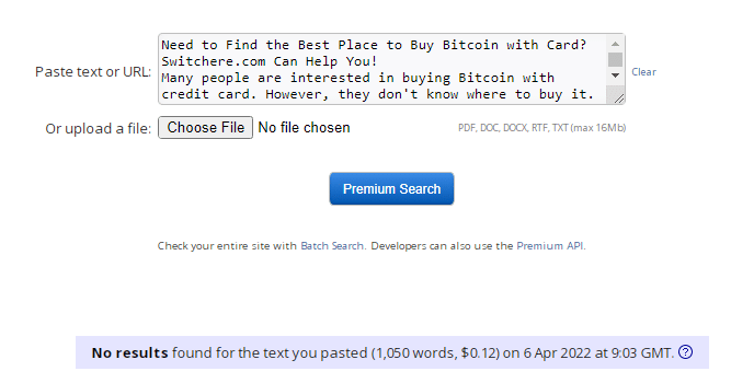 Bêste plak om Bitcoin te keapjen mei kaart: moatte jo it fine? Switchere.com kin jo helpe!