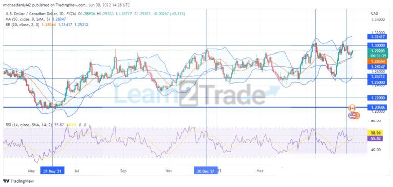USDCAD Keeps Ranging Between Major Zones