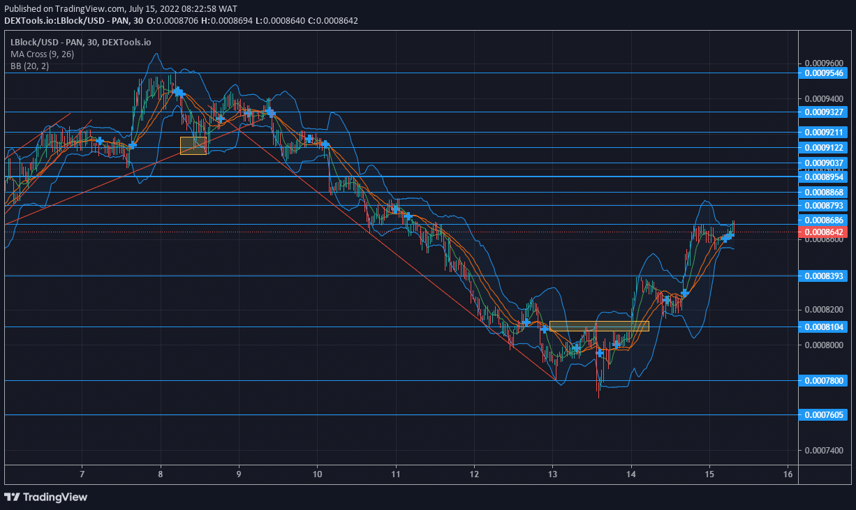 Lucky Block Market Expectation: Lblock Is Set to Break a Major Resistance Level