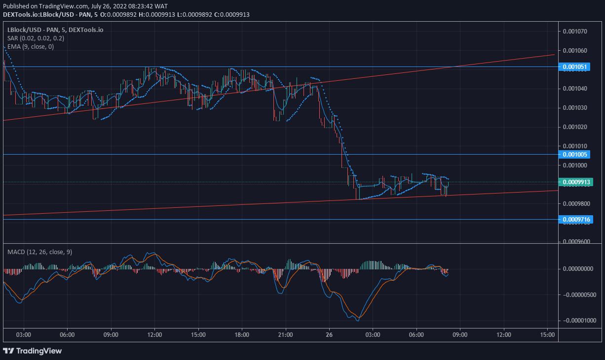 Lucky Block Market Expectation: LBLOCK Retracement Is for a Push-up