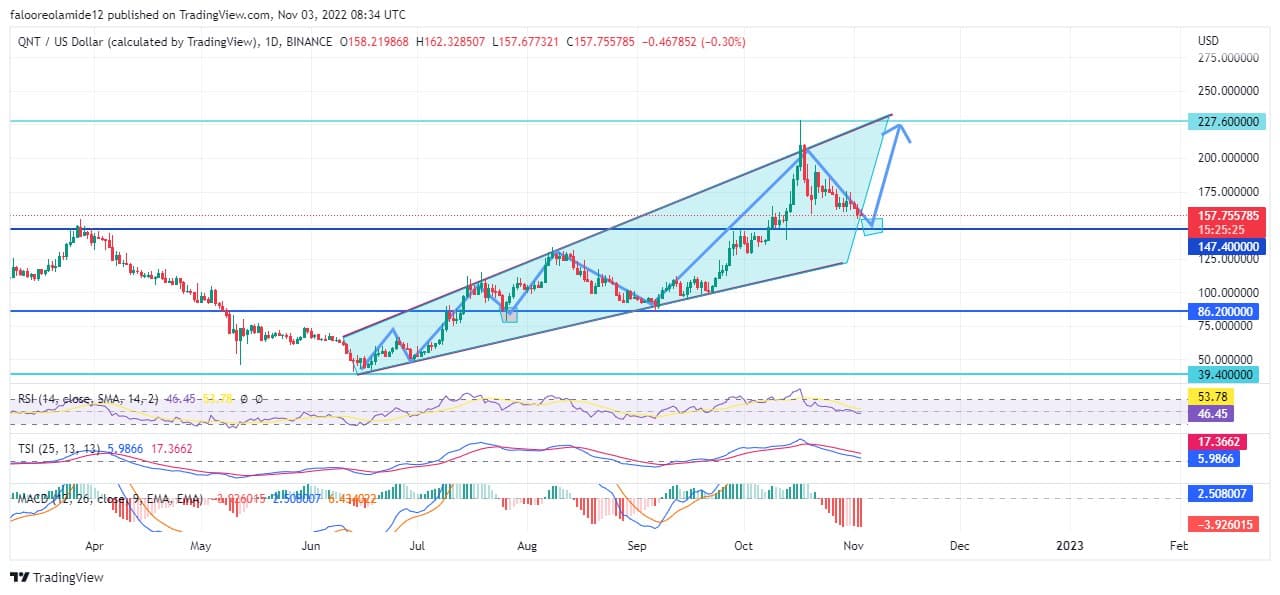 Quant Price Forecast: QNTUSD Market Is Set to Restart Rally