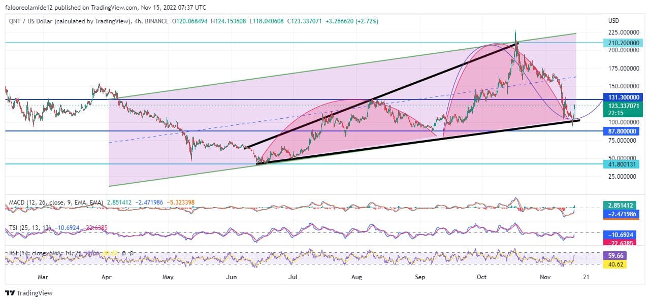 Quant Price Prediction: Quant Market Returns with a Bullish Spike