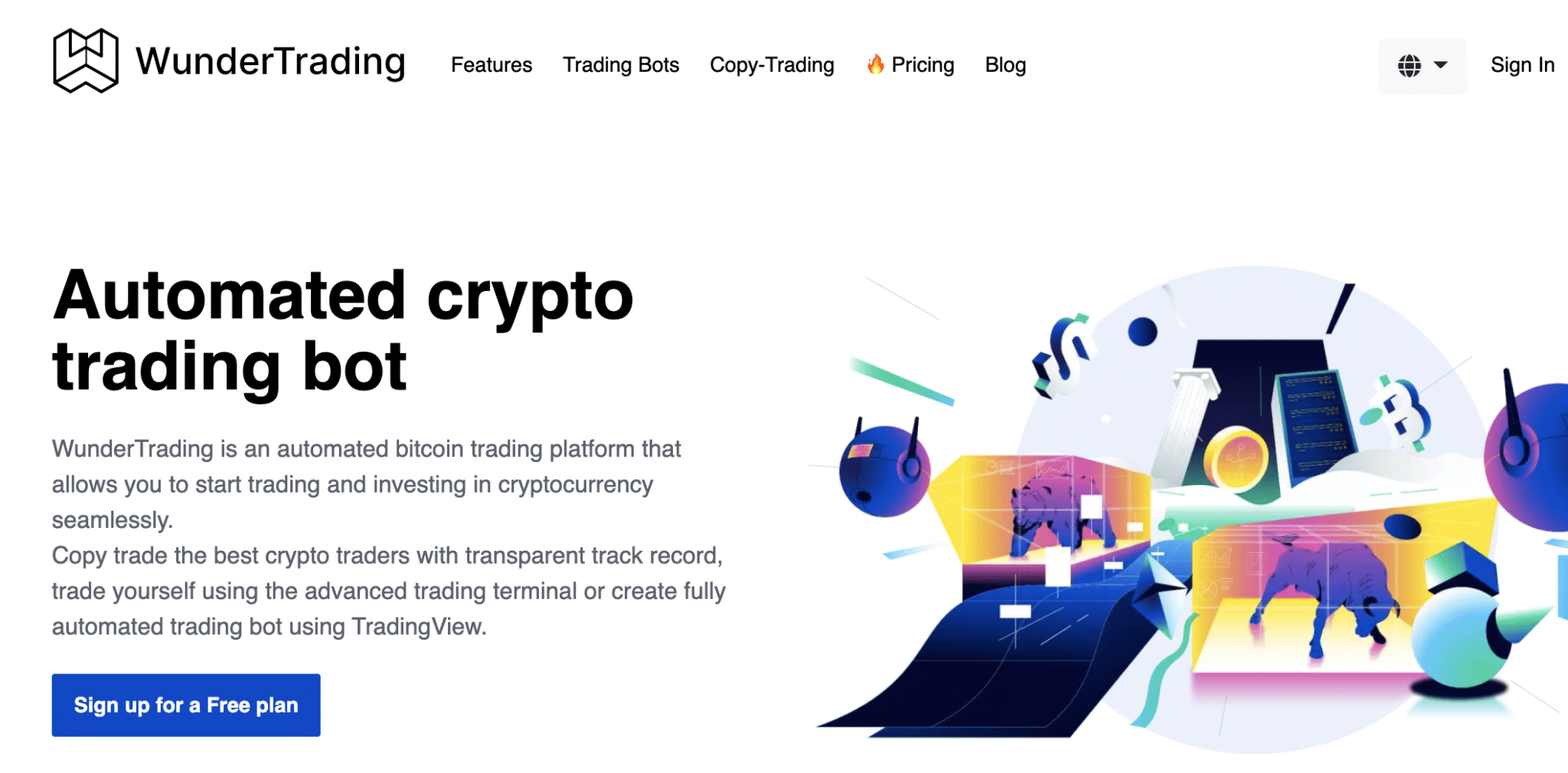 Mafi kyawun kasuwancin crypto: Wundertrading