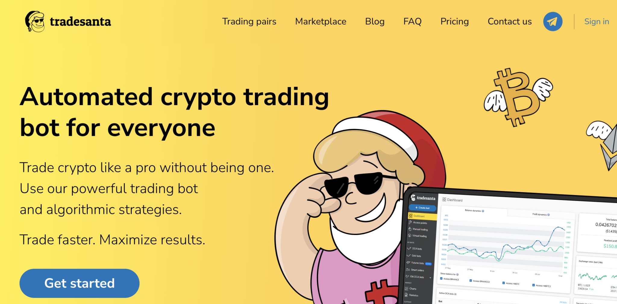 best crypto trading bots: TradeSanta