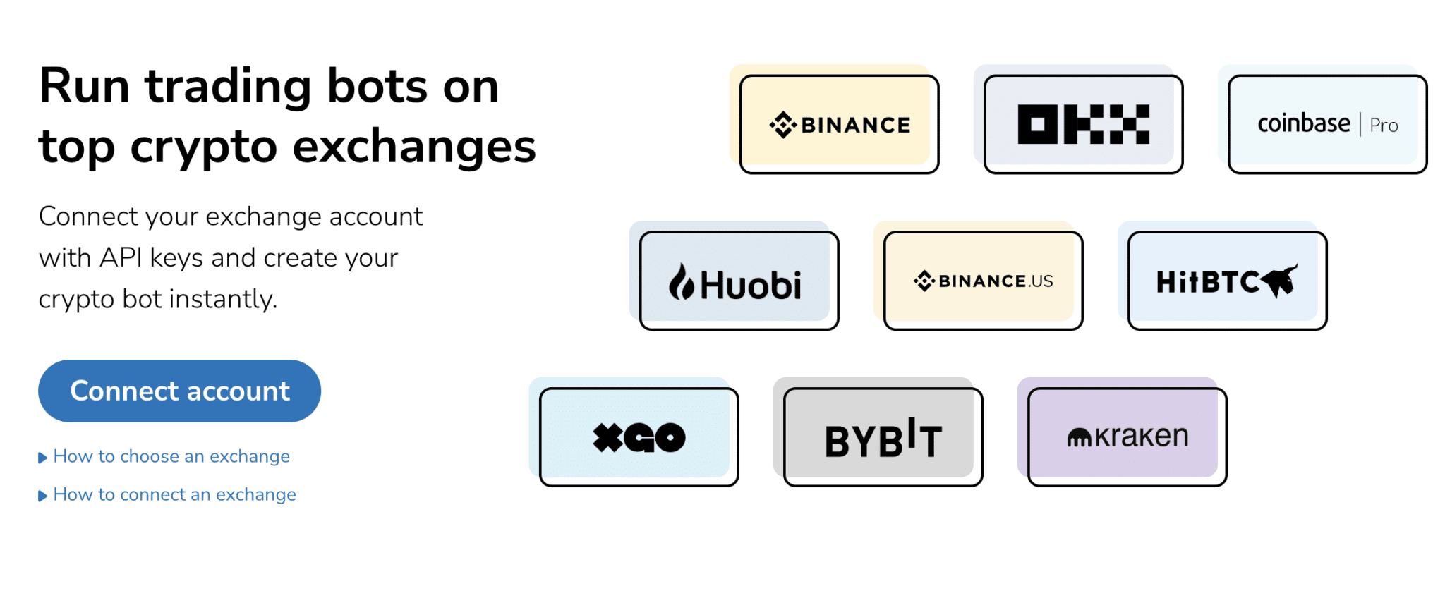 connect with exchanges