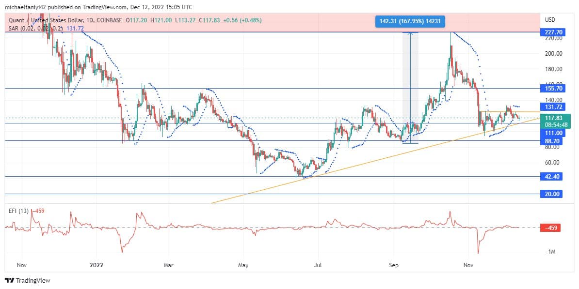 Quant Price Forecast: QNTUSD Is on Another Cycle as We Anticipated a Rally