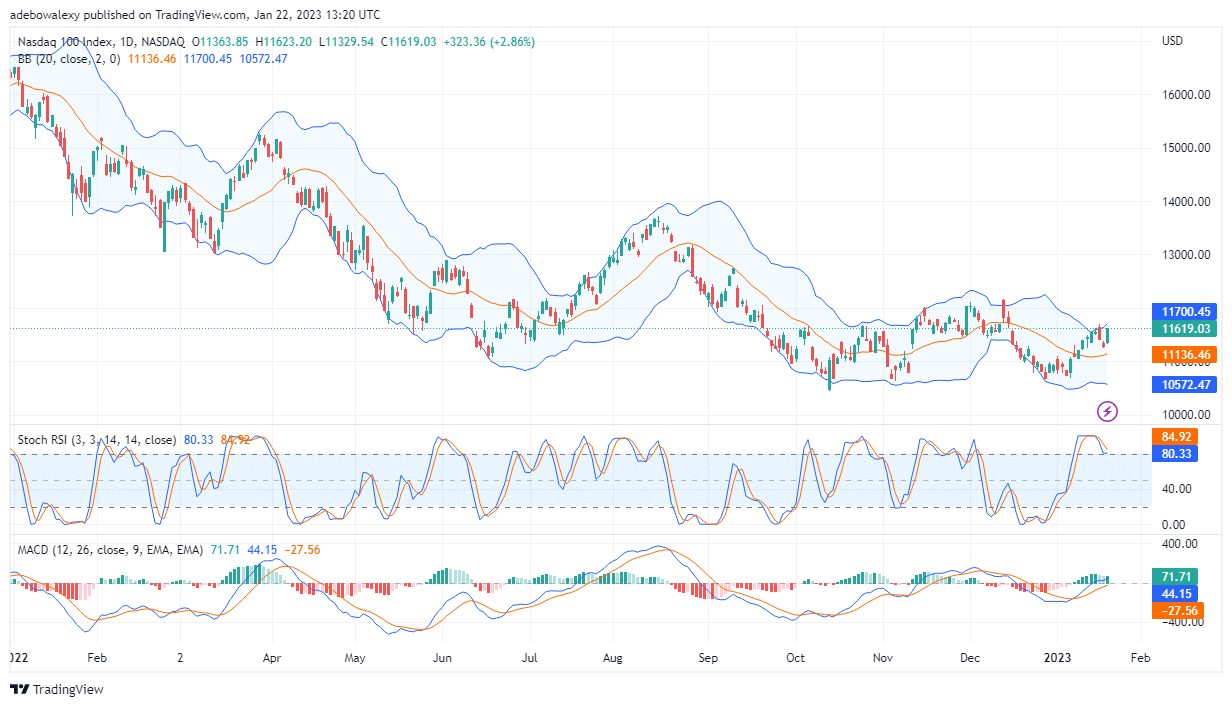 Nasdaq 100 Market Prepares to Continue Recording Profits