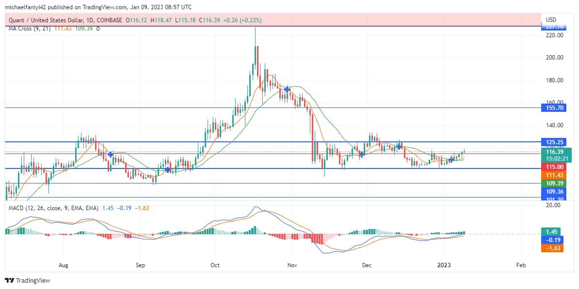 Quant Price Forecast: QNTUSD buyers grow stronger with the market breakout