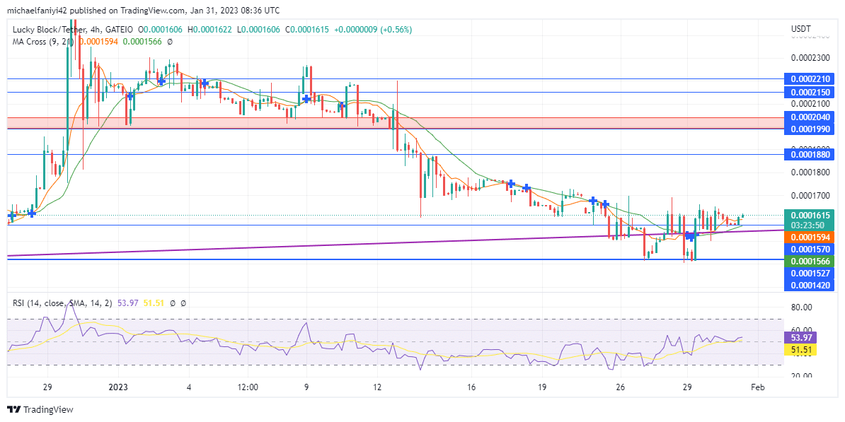 Lucky Block Market Prediction: LBLOCK Expected to Bounce off Major Support Level