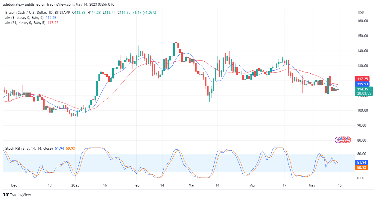Bitcoin Cash (BCH) Poses for an Upside Retracement After Moving 1.13% Upwards