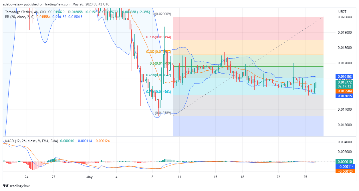 Tamadoge (TAMA) Price Prediction for Today, May 26: TAMA/USDT Seems to Have Started a Price Surge
