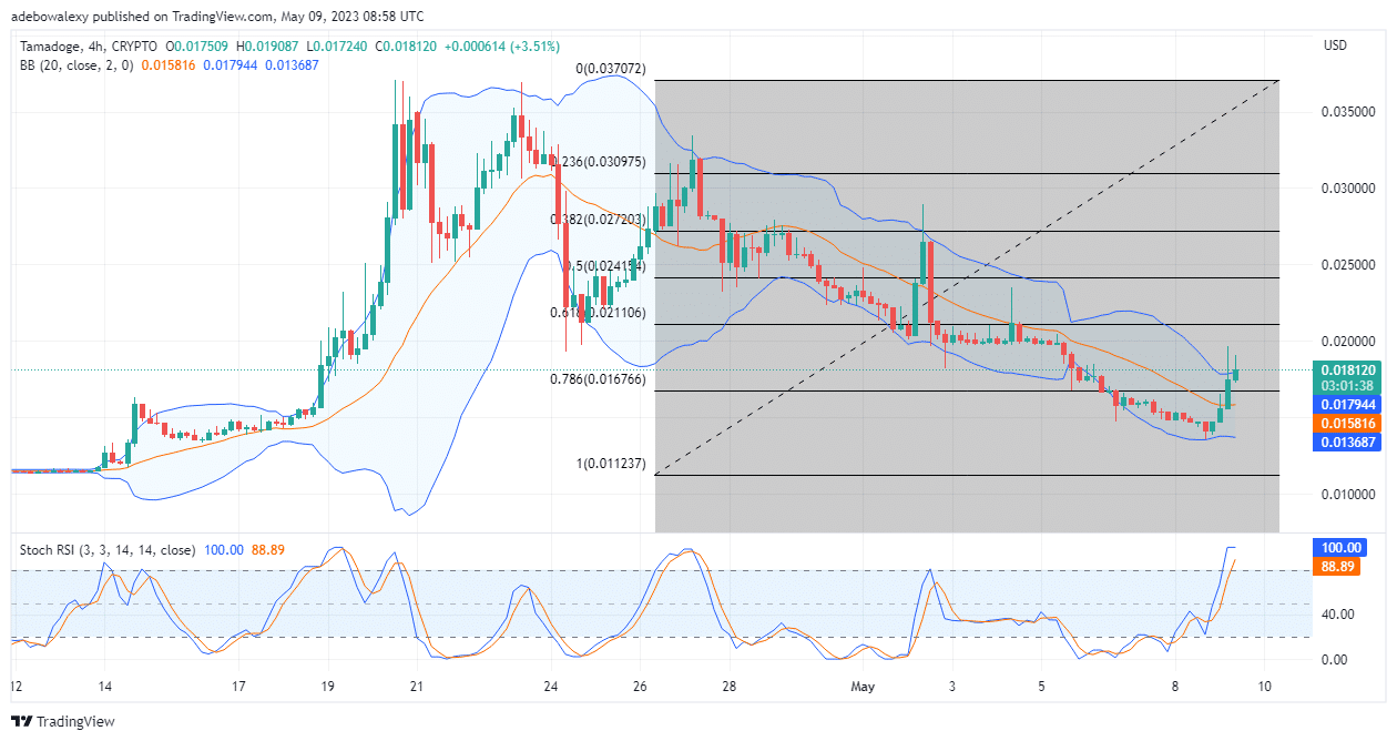 Tamadoge (TAMA) Price Prediction Today, May 9: TAMA Bulls Are Bursting Through Resistances