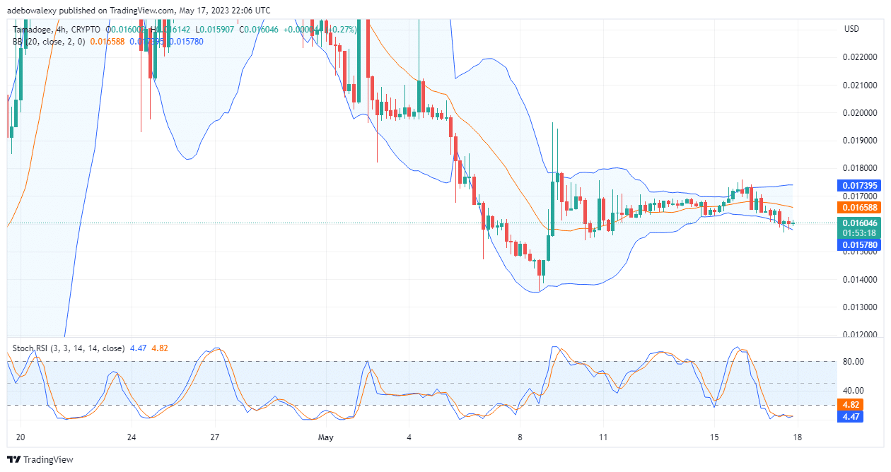 Tamadoge (TAMA) Price Prediction Today, May 18: TAMA/USD Bulls Are Defending the $0.01600 Price Level