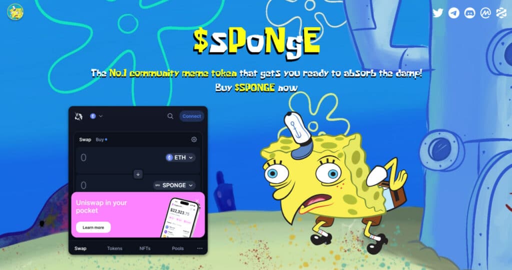 Exploring the Potential of SPONGE: A Deep Dive into the Latest Craze in Crypto Trading