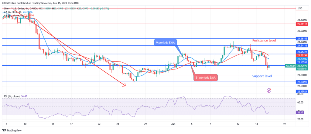 Silver (XAGUSD) Price May Decline Further After a Retracement