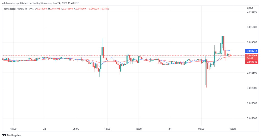 Tamadoge (TAMA) Price Prediction for Today, July 27: TAMA/USDT Continues to Trade Above the $0.01030 Support