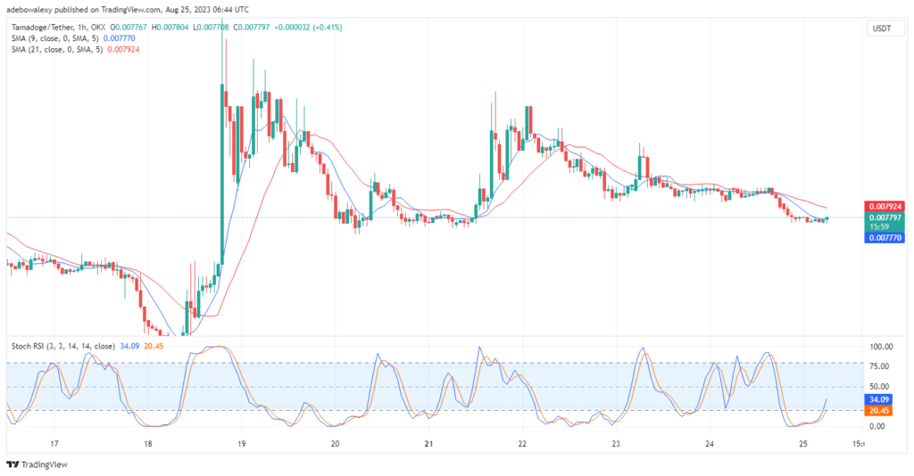 Tamadoge (TAMA) Price Prediction for Today, August 25: TAMAUSDT Regains Upside Traction at a Favorable Support Level