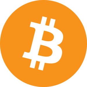 Bitcoin логотиби