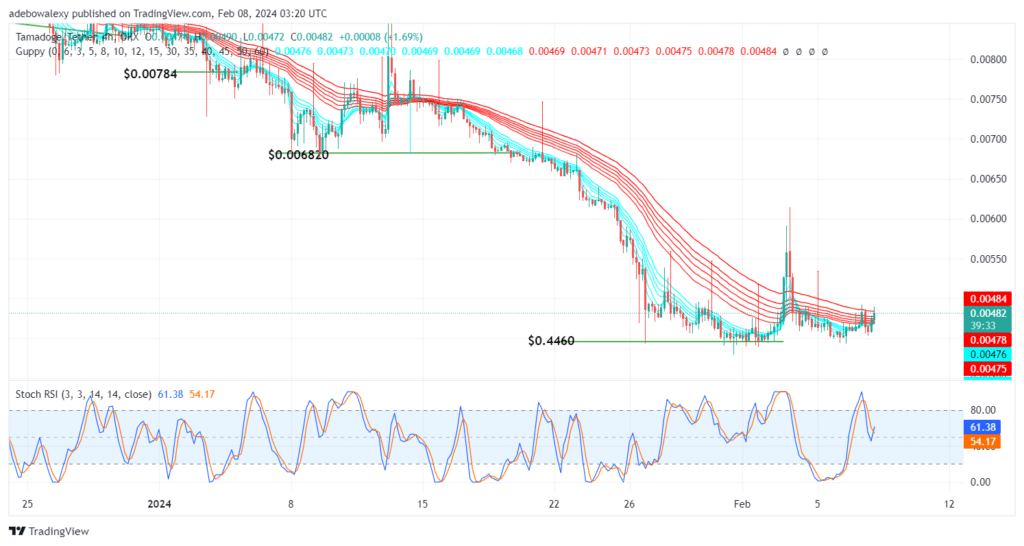 Tamadoge (TAMA) Price Outlook for February 8: TAMA/USDT Retracing to Higher Grounds