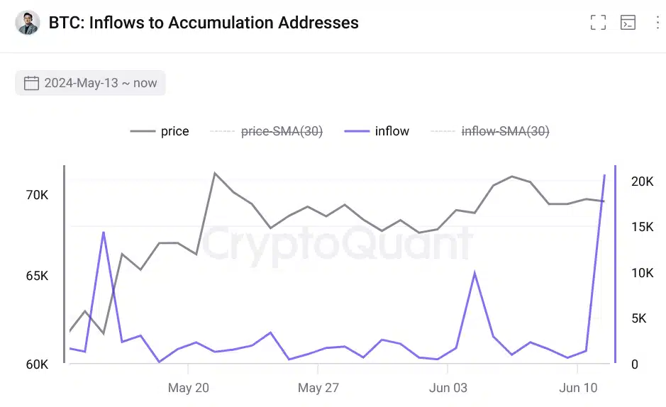 Bitcoin Struggles as Whales Scoop Up Over $1 Billion During Price Dip