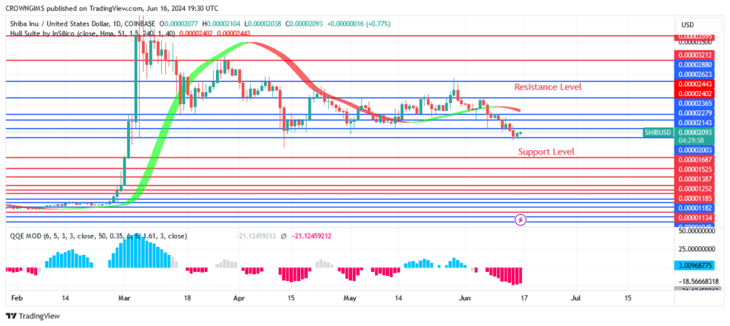 Shiba Inu (SHIB) Price: Bears Are Exerting More Pressure