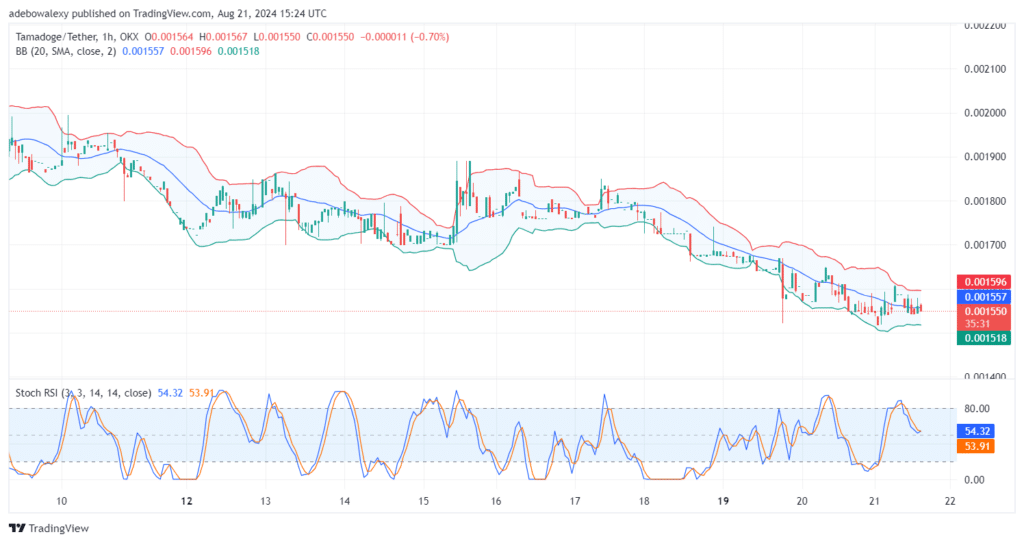 Tamadoge (TAMA) Price Outlook for August 21: TAMA/USDT Market Creates a New Entry Point