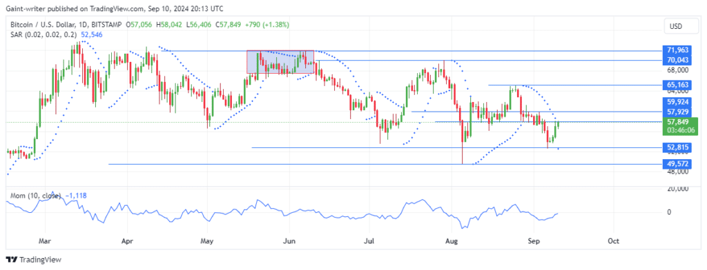 Bitcoin Resumes Bullish Momentum, Targets $57,840 Milestone