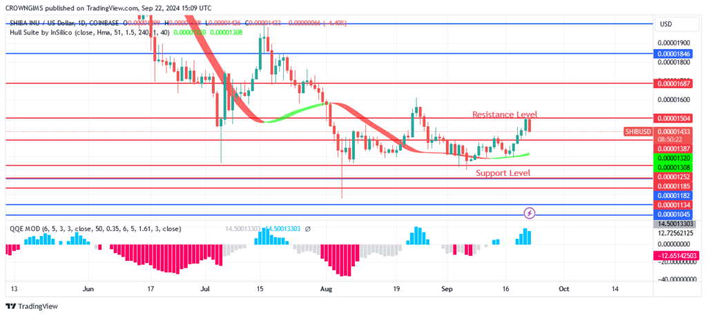 Shiba Inu (SHIB) May Continue Bullish After a Pullback