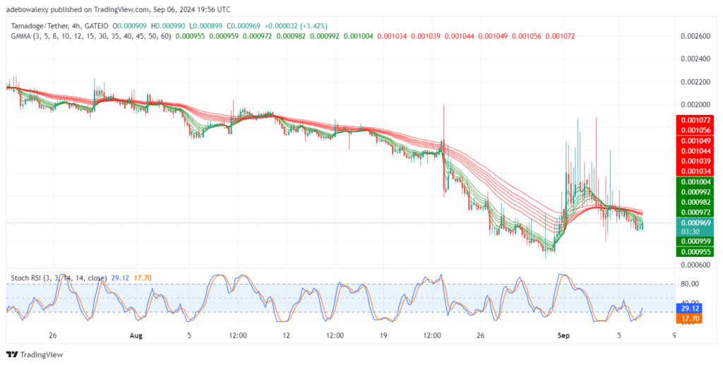 TAMA/USDT Volatility Seems Encouraging as Buyers Take the Stage