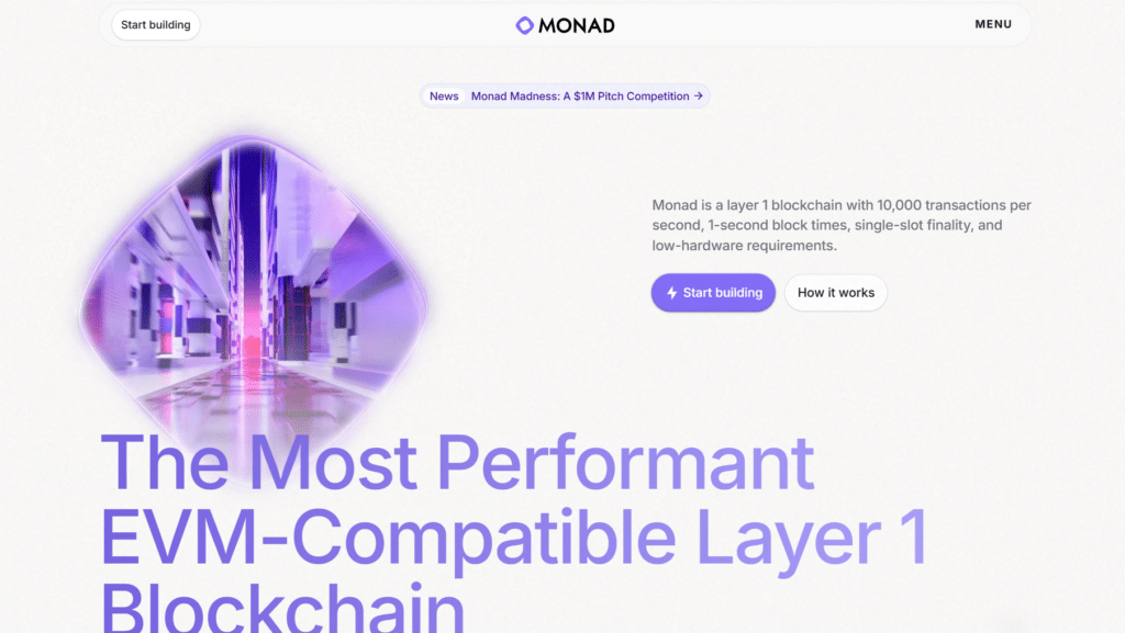 Monad: The Next-Gen Layer 1 Blockchain Revolutionizing DeFi Performance