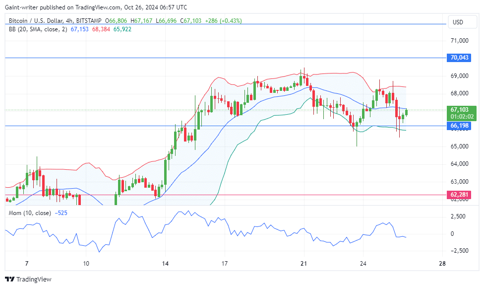 Bitcoin Struggles to Maintain Bullish Momentum Above $66,190 Key Level