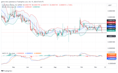 Lucky Block Price Forecast: LBLOCKUSD Buyers Anticipate Recovery Toward $0.00002410 Resistance