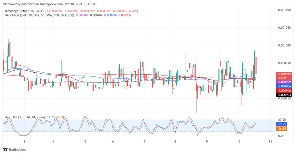 Tamadoge (TAMA) Price Outlook for November 10: The TAMA/USDT Market Seems to establish a Strong Support