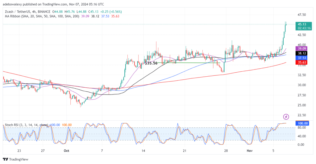 Zcash (ZEC) Market Is Seeing Persistent Price Surge