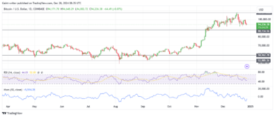 Bitcoin Faces Resistance As The Price Drops Back To $94,000 Significant Level