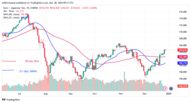 EUR/JPY Risks Decline as It Faces the 164.00 Barrier