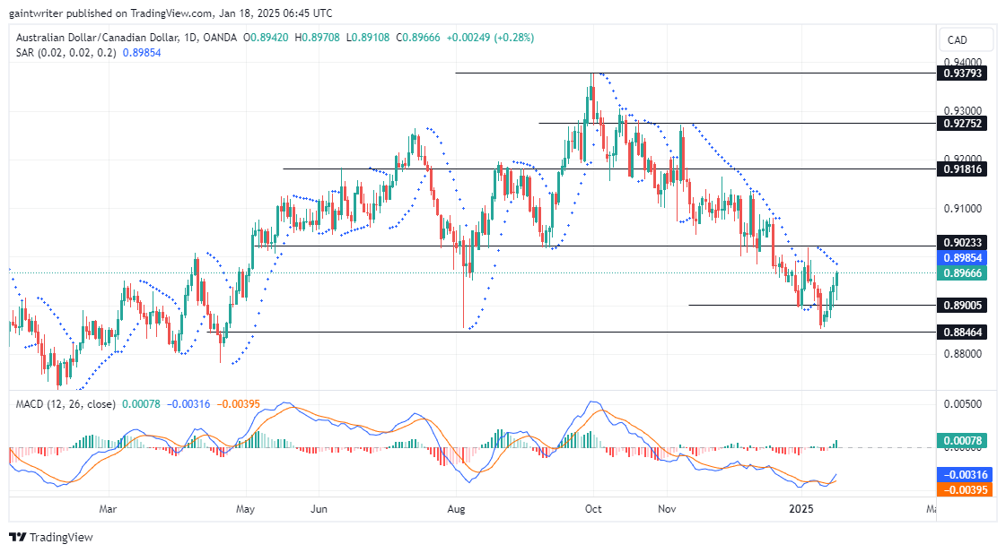 Weekly analysis for AUDNZD, EURNZD, NZDCHF, EURGBP, and AUDCAD (January 10 - 16, 2025)