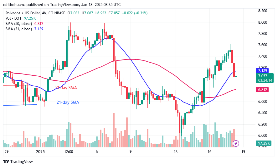 Polkadot Slumps as It Returns to Its Critical $6.00 Low
