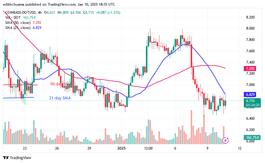 Polkadot Holds above $6.00 Due to Heavy Buying Pressure
