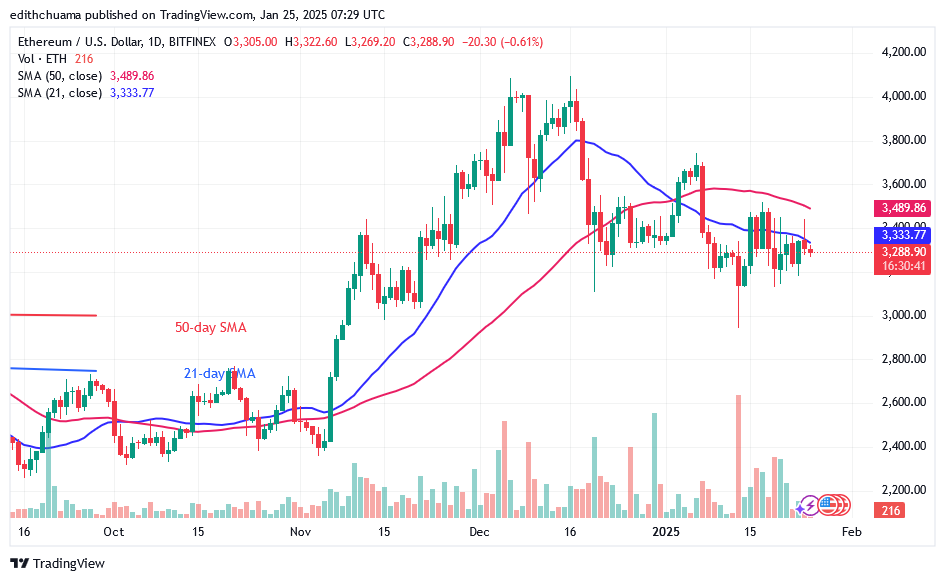 Ethereum Bounces Above $3,100 Despite Intense Rivalry