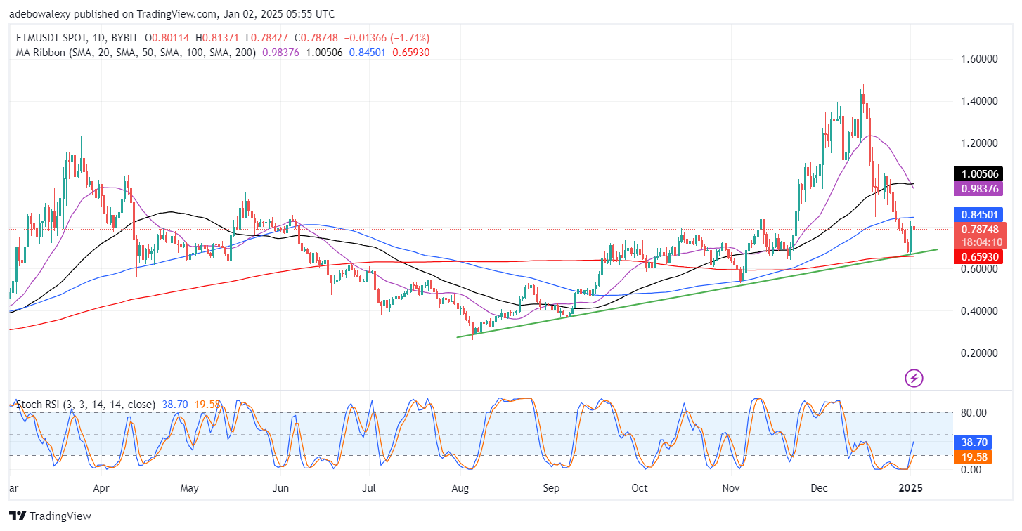 Fantom (FTM) Price Dips Minimally