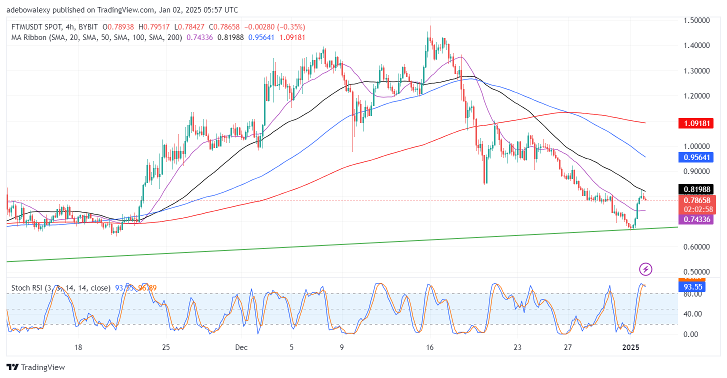 Fantom (FTM) Price Dips Minimally