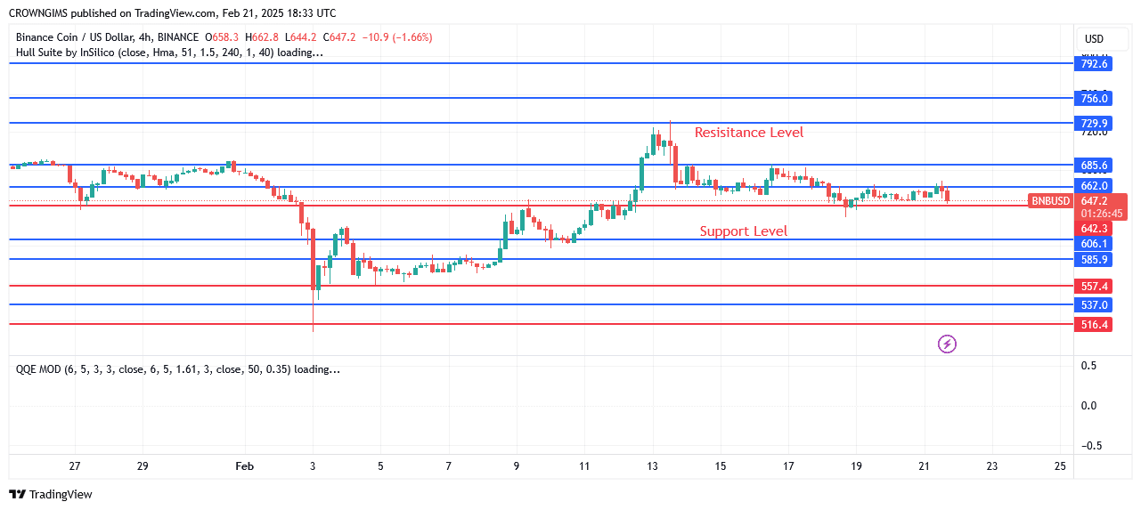 BNB (BNBUSD) Price May Be Pushed to 9.9 Zone