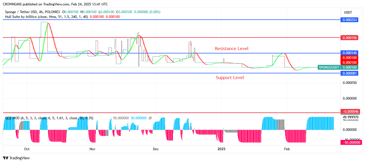 SPONGEUSDT Is Growing in Value