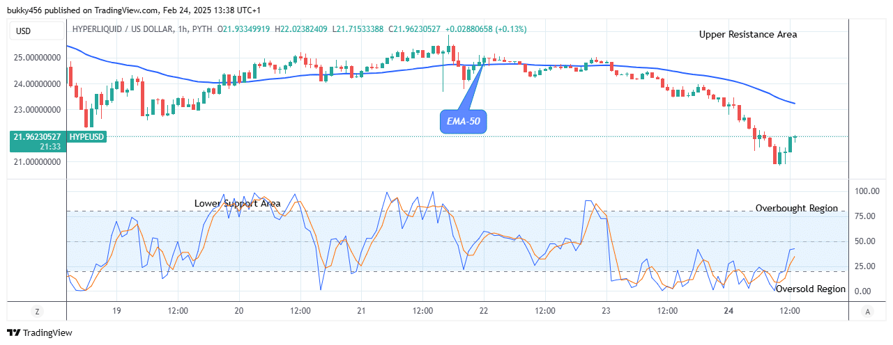 Hyperliquid (HYPEUSD) Price Will Rise From Support Level